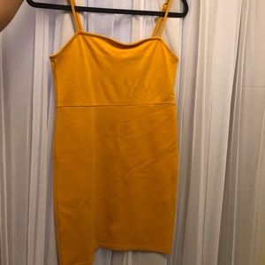 Mustard dress